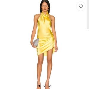 NWT Do+Be Neon Yellow Dress